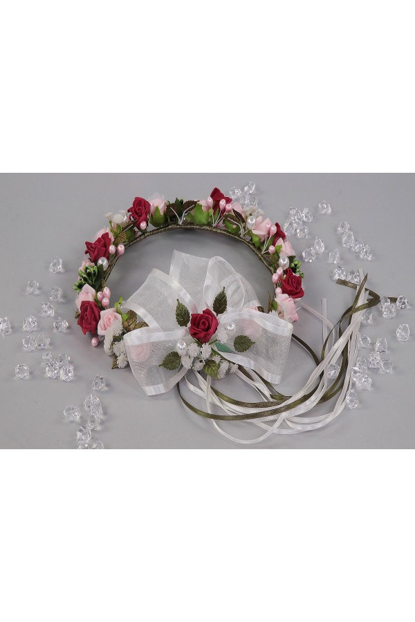 Wianek komunijny jak żywy UK-WŻ15 - obraz 6