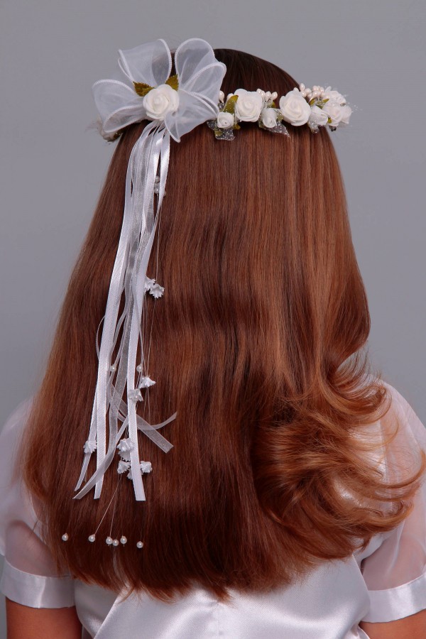 Wianek komunijny jak żywy UK-WŻ5 - obraz 4