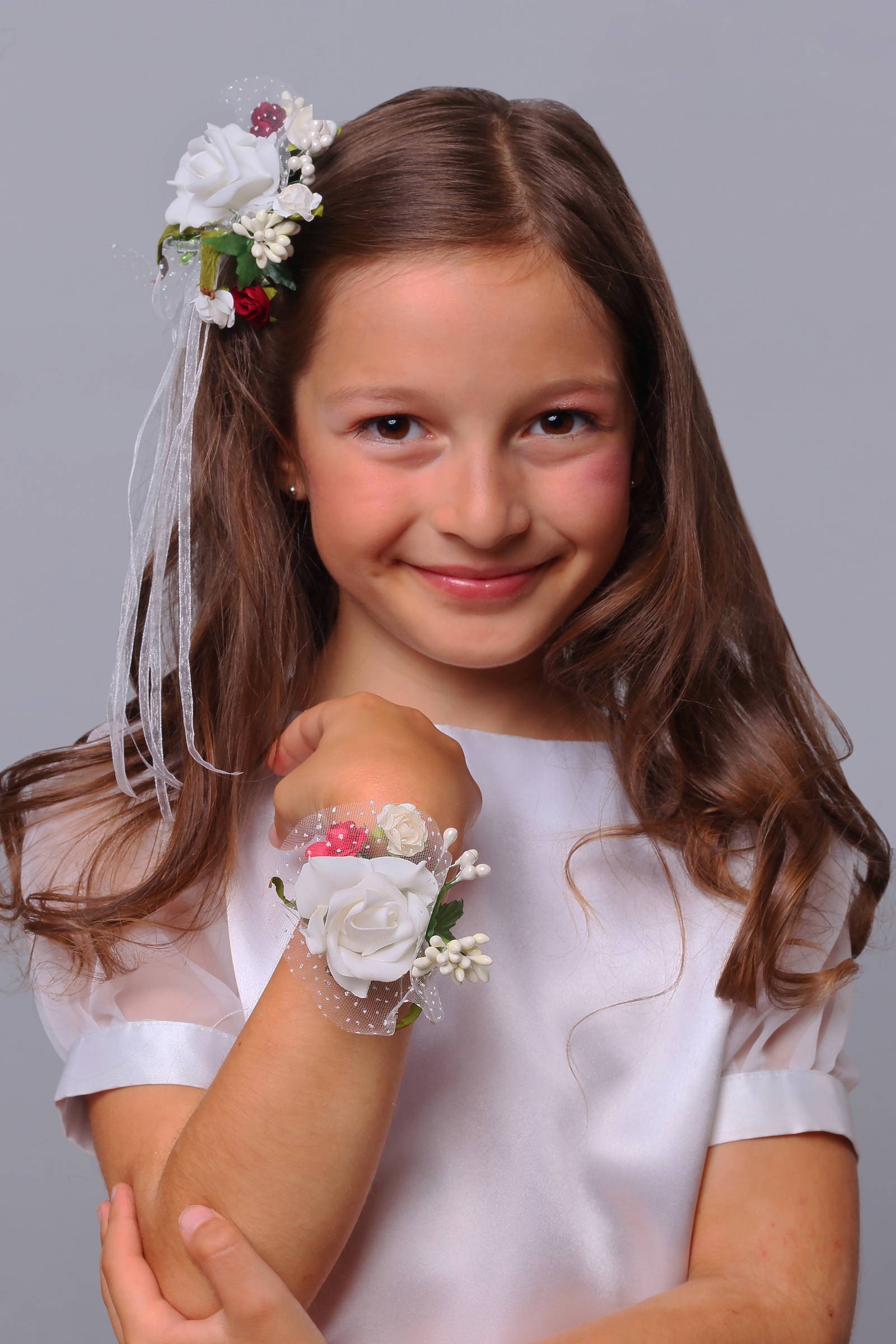 Grzebyk komunijny z bransoletką jak żywy UK-GPŻ13 - obraz 0