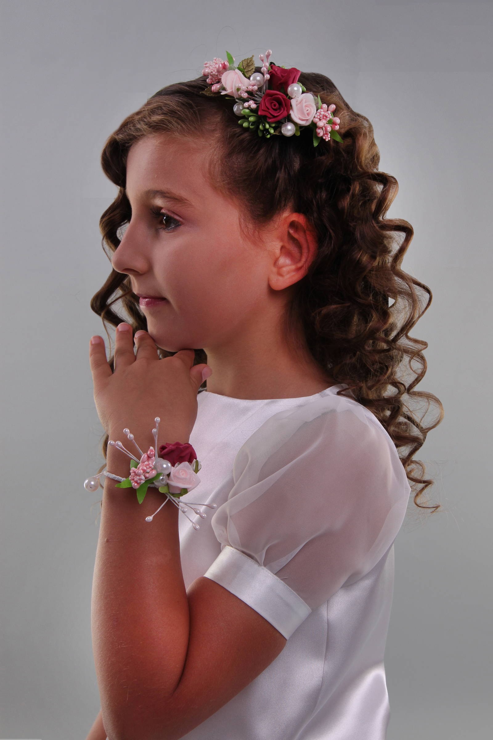 Grzebyk komunijny z bransoletką jak żywy UK-GPŻ15 - obraz 0