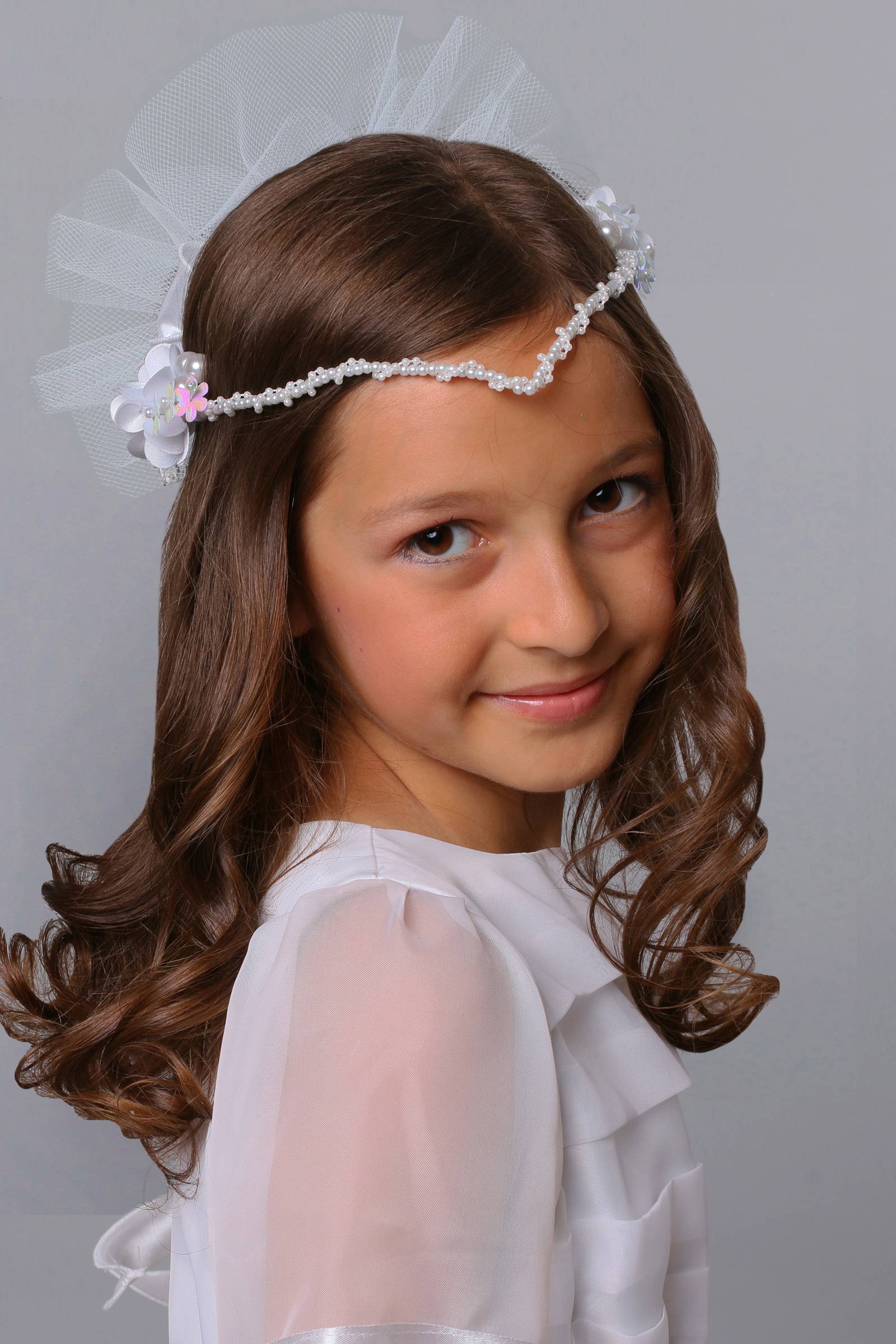 Wianek komunijny - półwianek UK-W41 - obraz 0