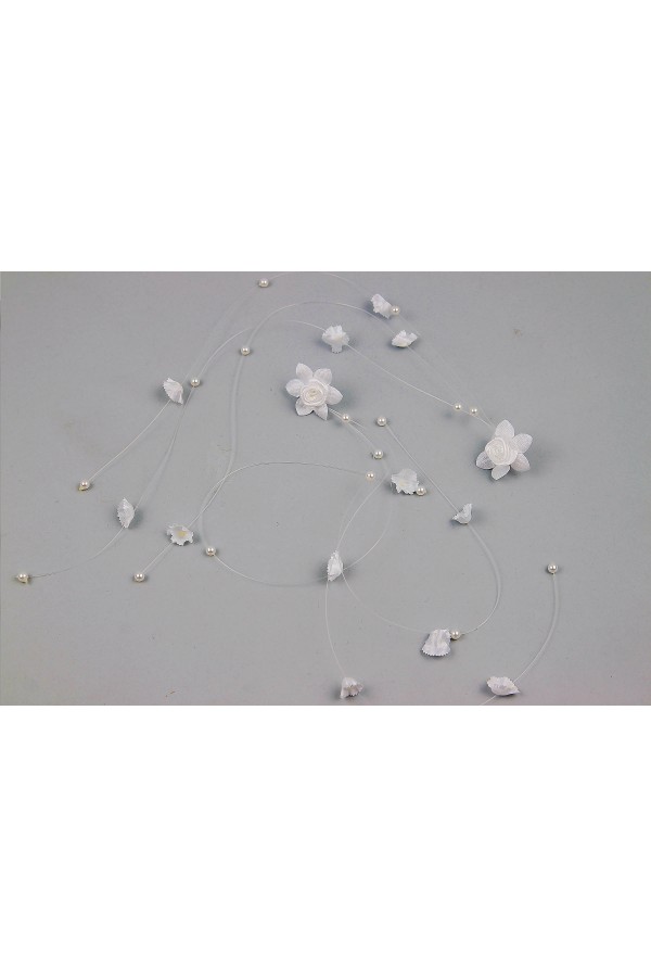 Spinka komunijna - Róża na żyłce - obraz 2