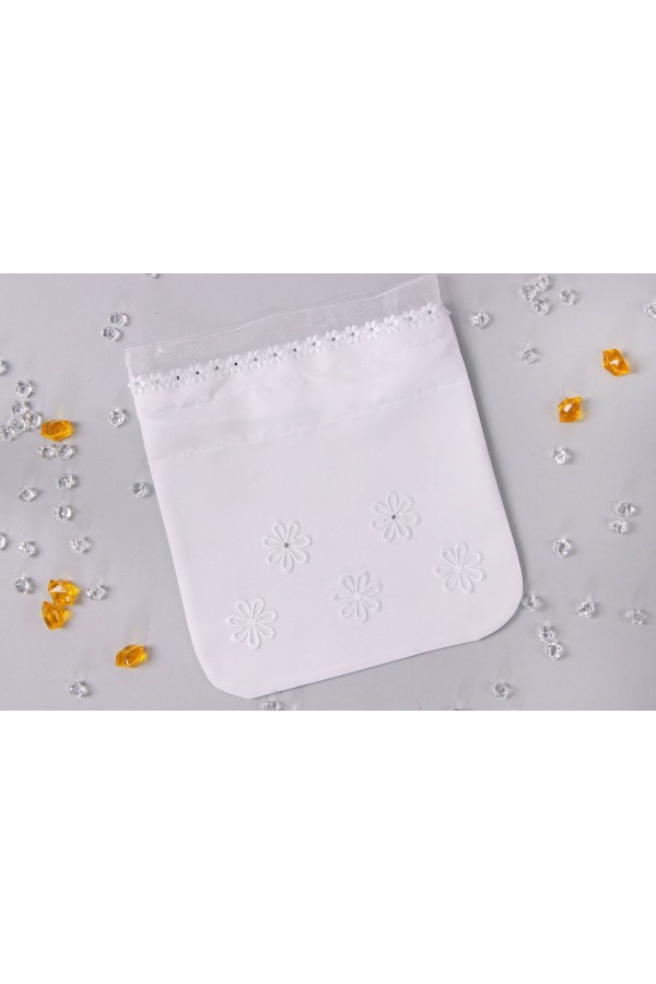 Torebka komunijna satynowa sakiewka UK-Tss12 - obraz 1