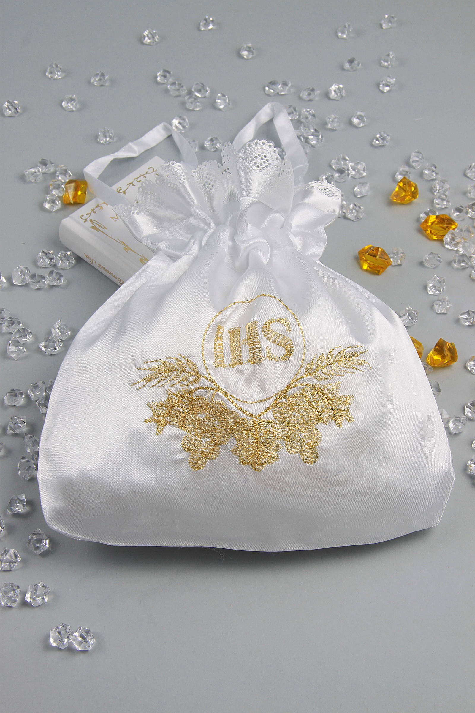 Torebka komunijna sakiewka UK-Ts3 - obraz 0