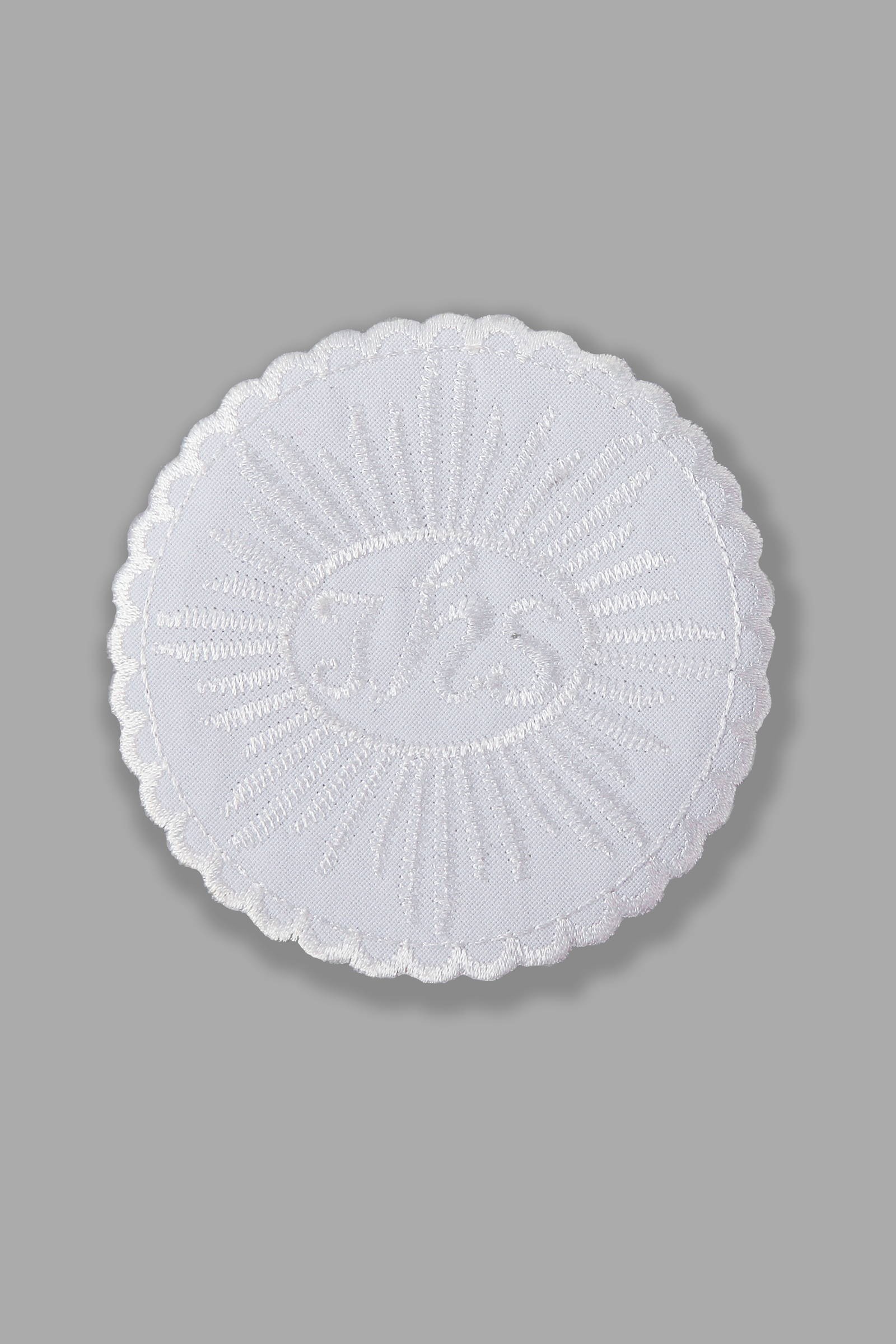 Hostia komunijna UK-H/b-biała (ząbki) - obraz 0