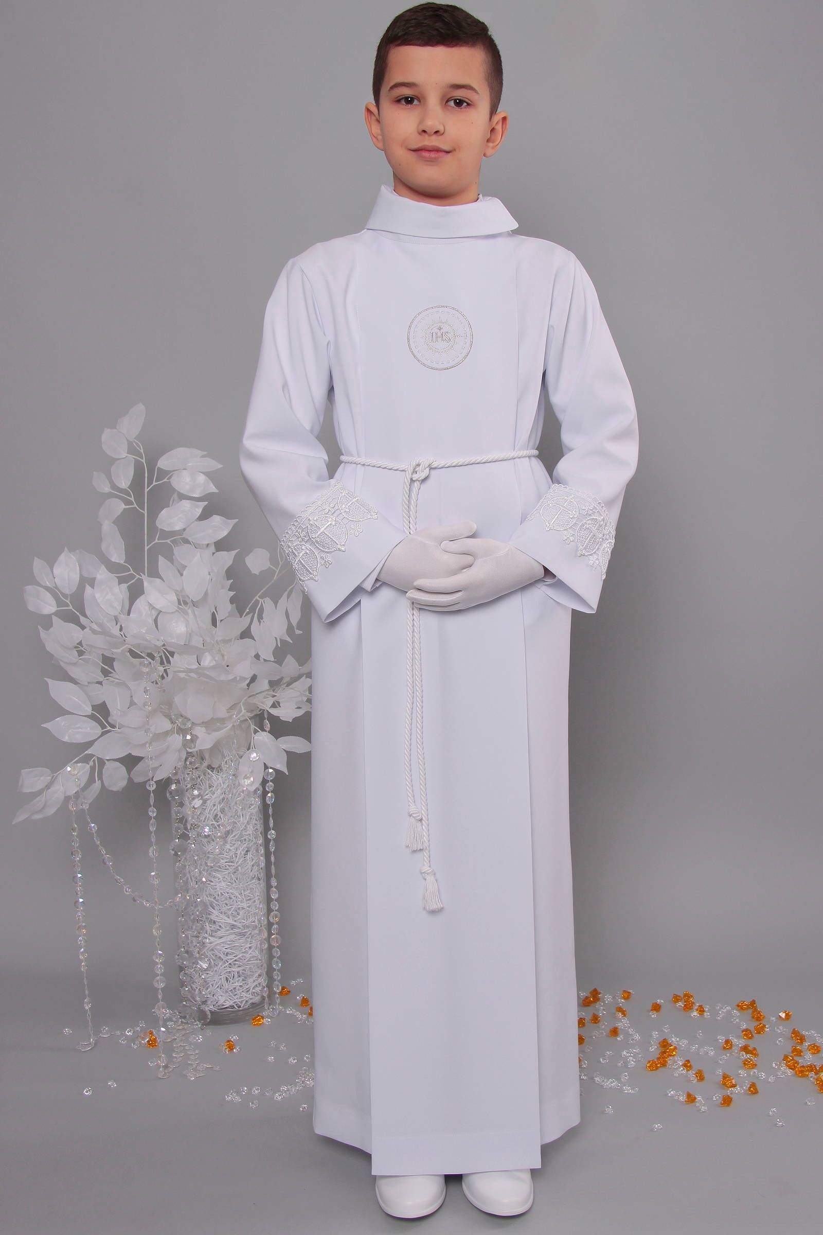 Alba komunijna z gipiurą 16/UK-K - obraz 1