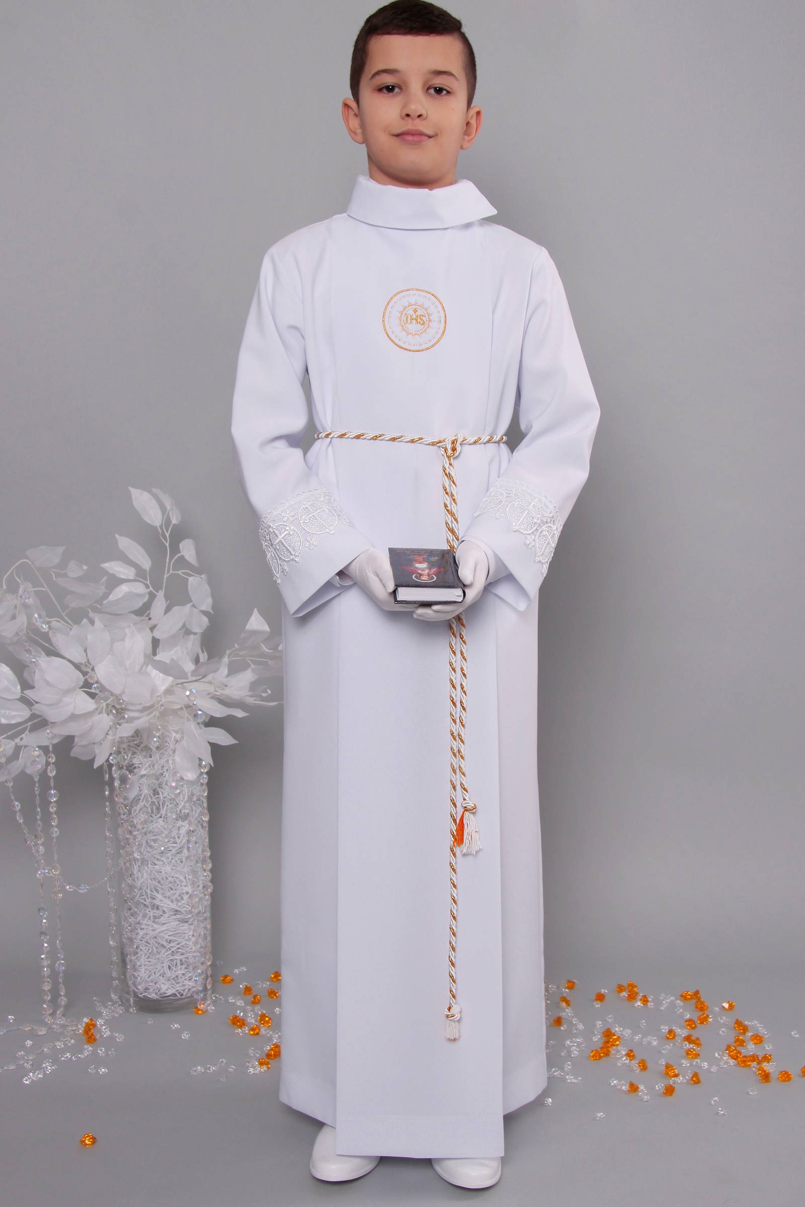 Alba komunijna z gipiurą 18/UK-K - obraz 1