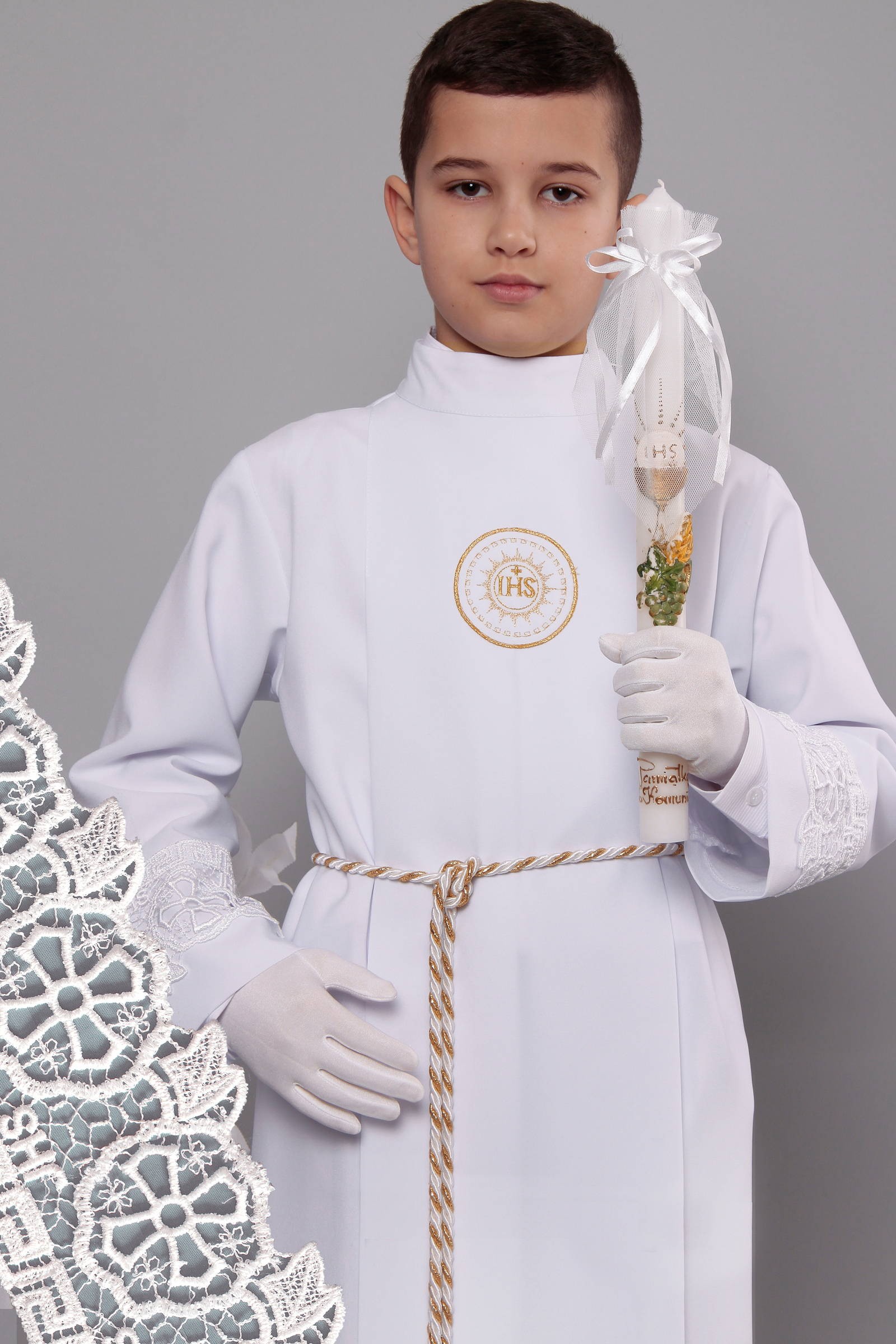 Alba komunijna z gipiurą 12/UK-K - obraz 0