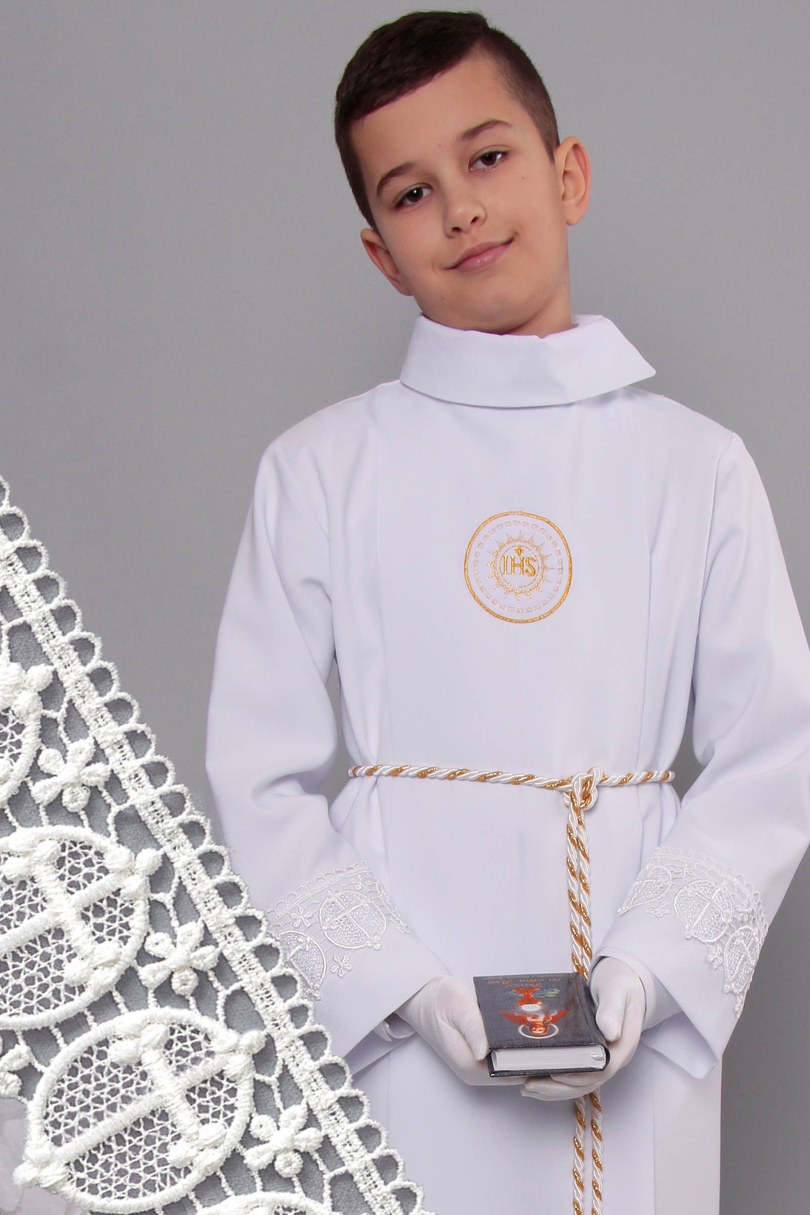 Alba komunijna z gipiurą 18/UK-K - obraz 0