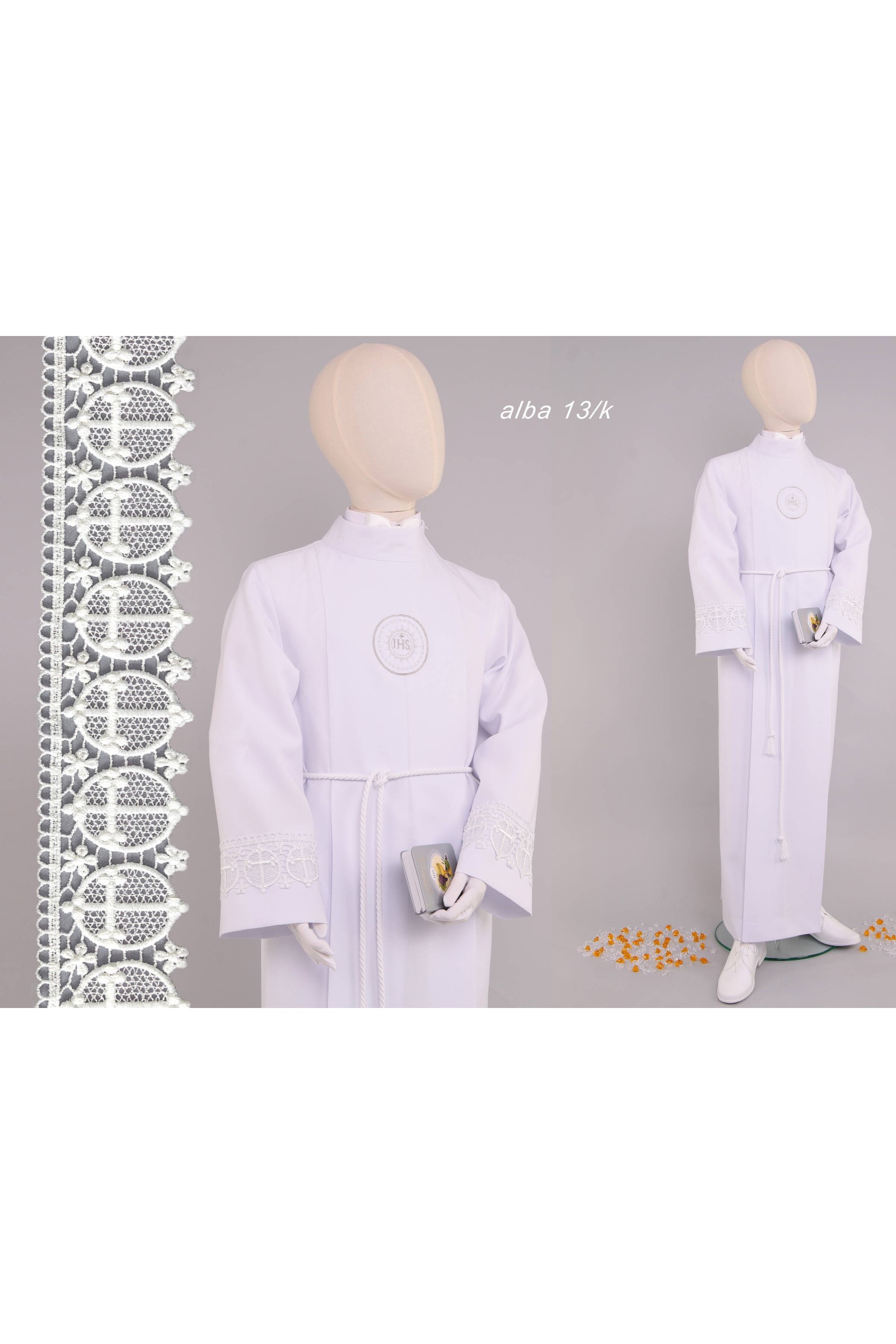 Alba komunijna z gipiurą 13/UK-K - obraz 1