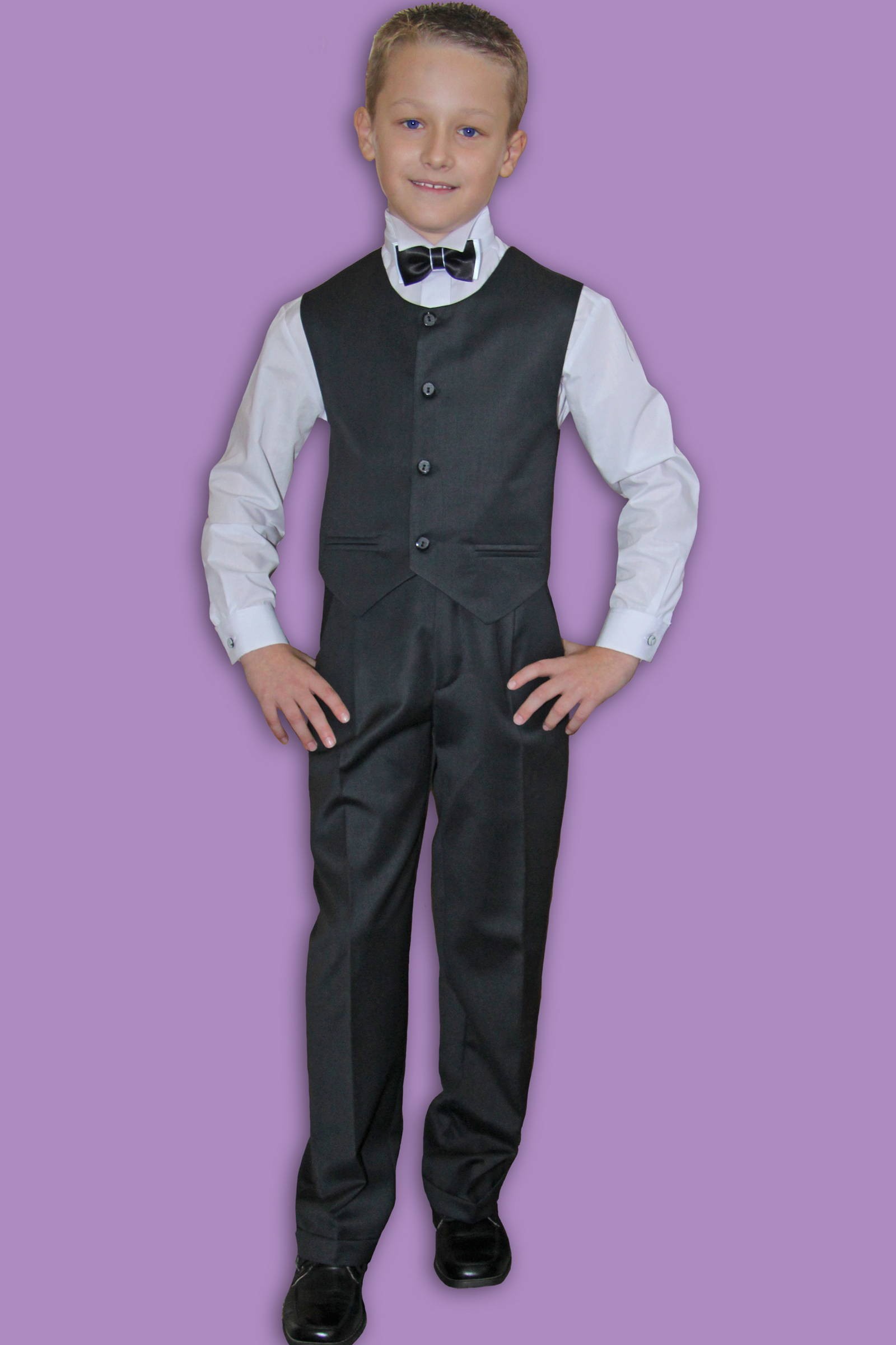 Garnitur komunijny UK-GR/10 czarny - obraz 0