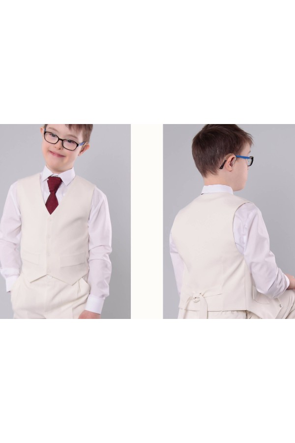 Garnitur komunijny - Komplet UK-GR/3 kremowy - obraz 2