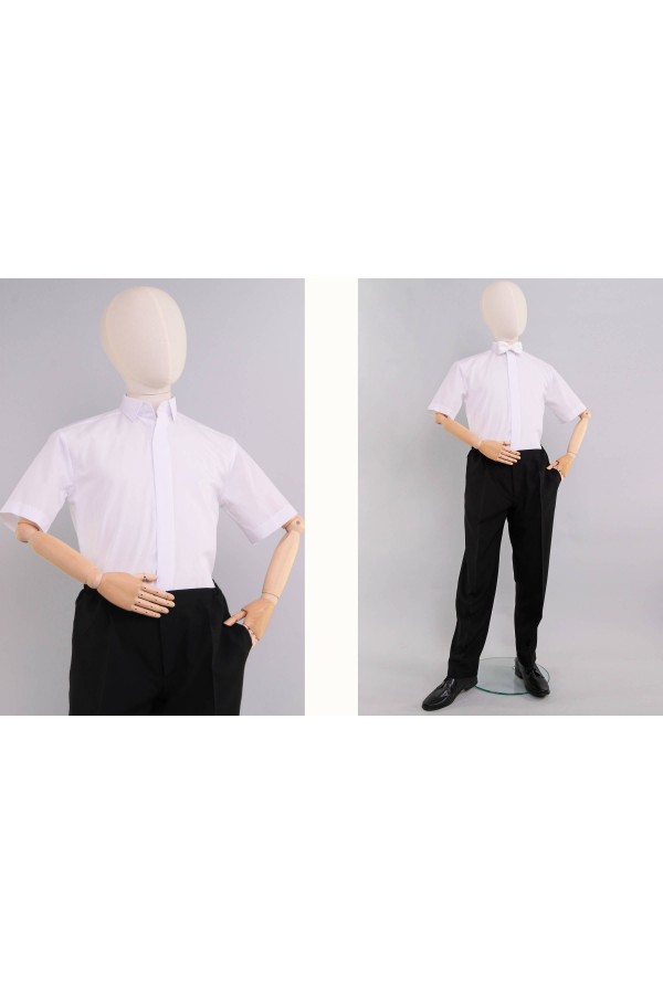 Koszula komunijna UK-1Ks/g-krótki rękaw - obraz 4