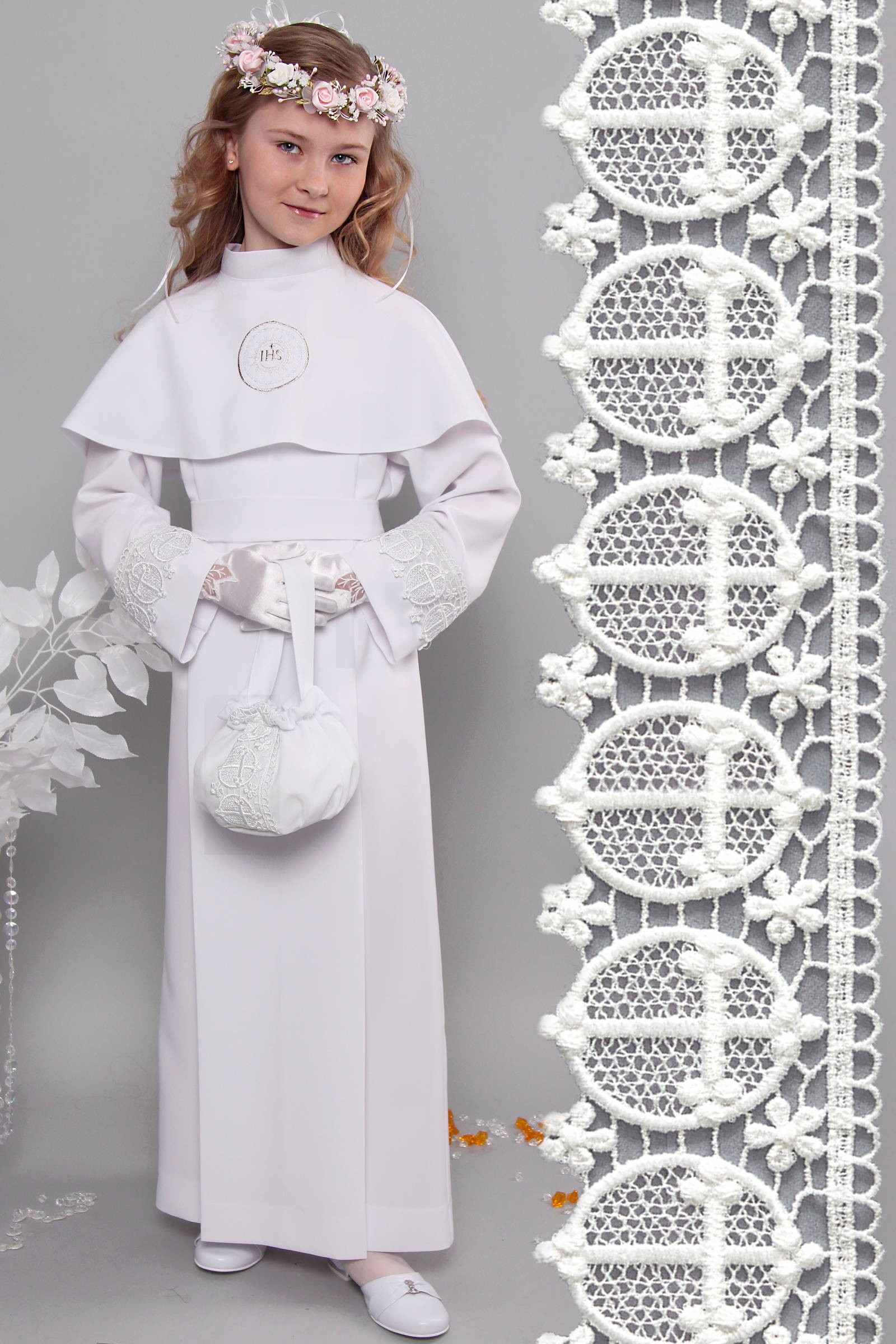 Alba komunijna z gipiurą 3a/UK-KK - obraz 1