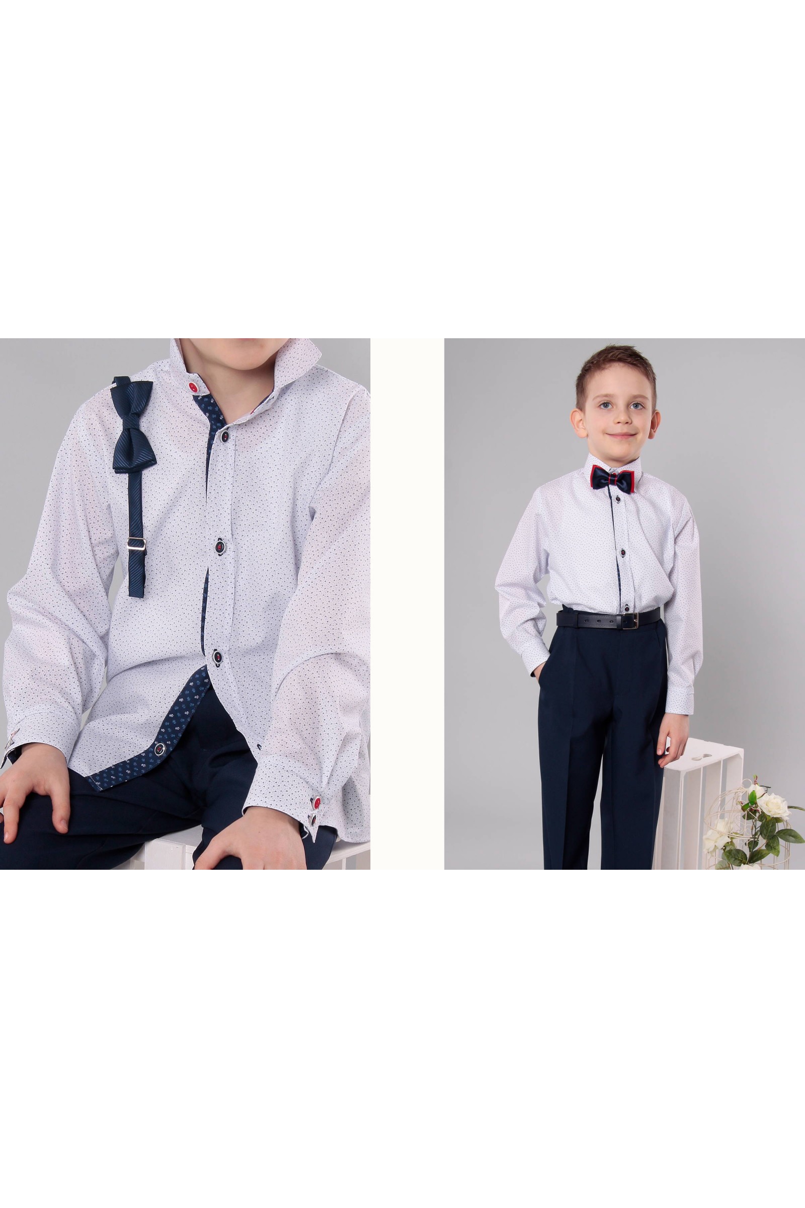 Koszula komunijna deseń UK-3a/Ks - obraz 4