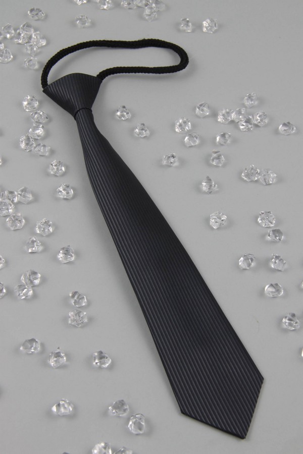 Krawat komunijny UK-Ks-stalowy - obraz 1