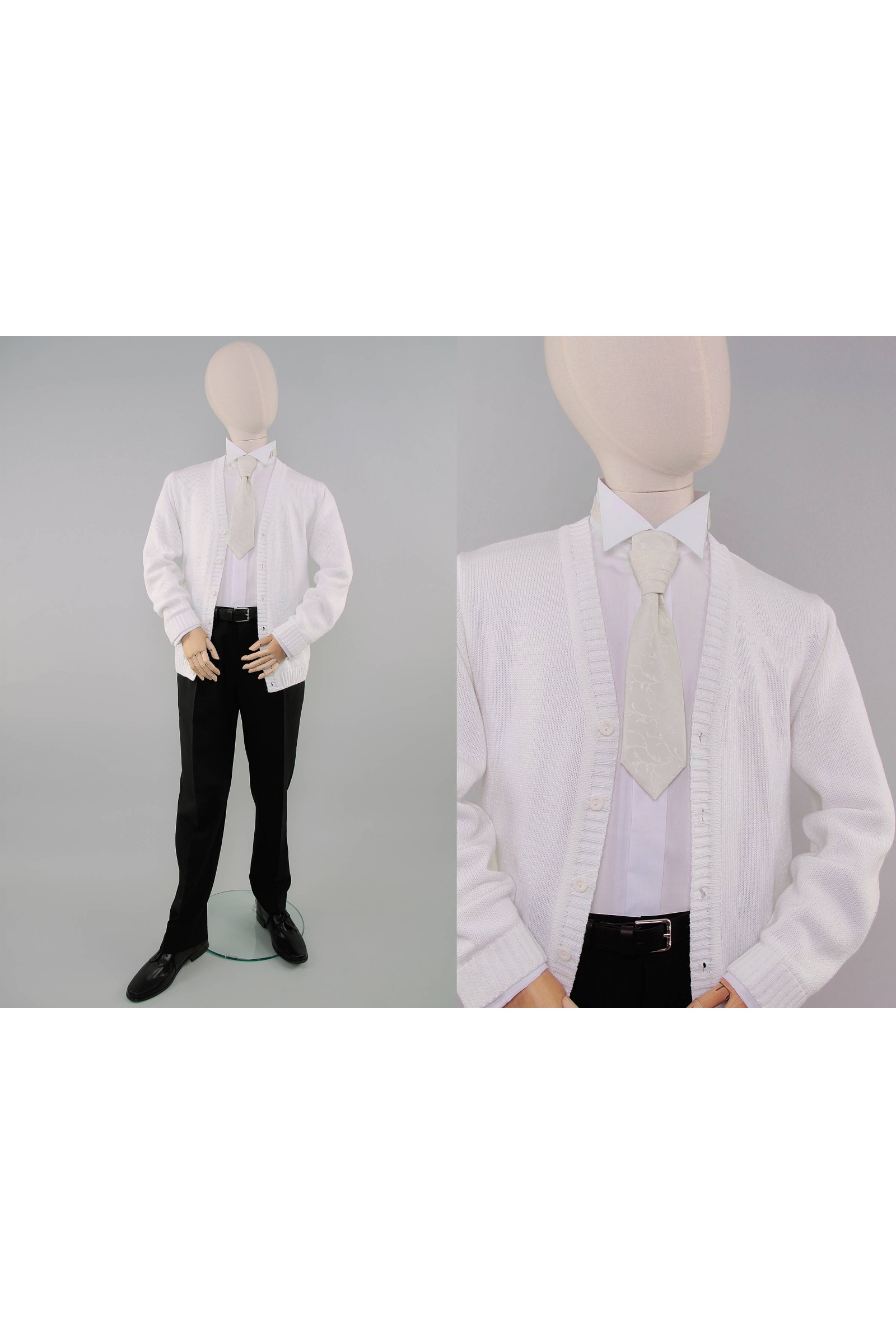 Krawatnik komunijny UK-KRb biały - obraz 2