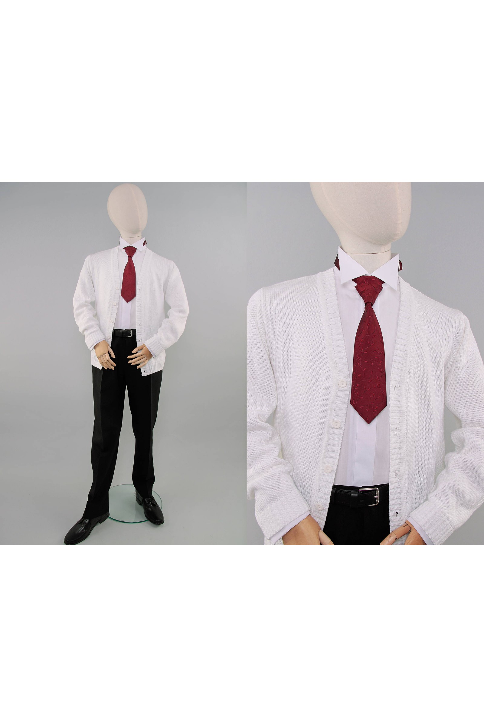 Krawatnik komunijny UK-KRbr2 bordo - obraz 2