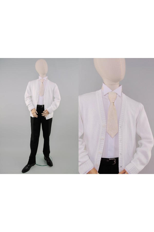 Krawatnik komunijny UK-KRw wanilia - obraz 2