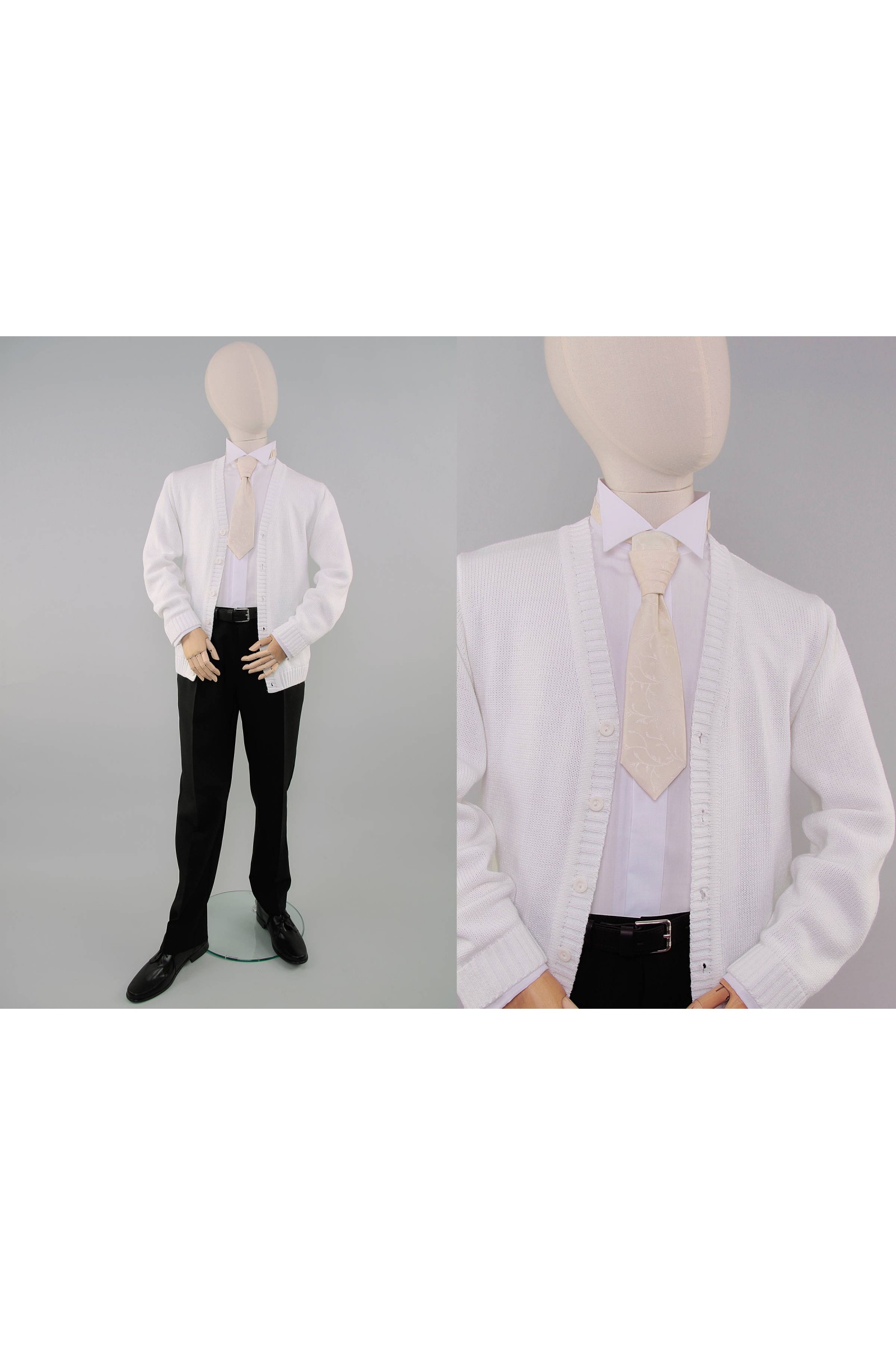 Krawatnik komunijny UK-KRw wanilia - obraz 2