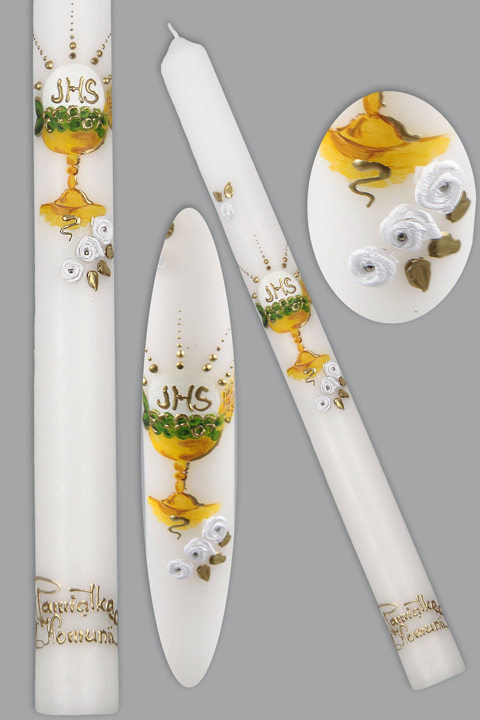 Świeca komunijna UK-SW-KR18a - obraz 0