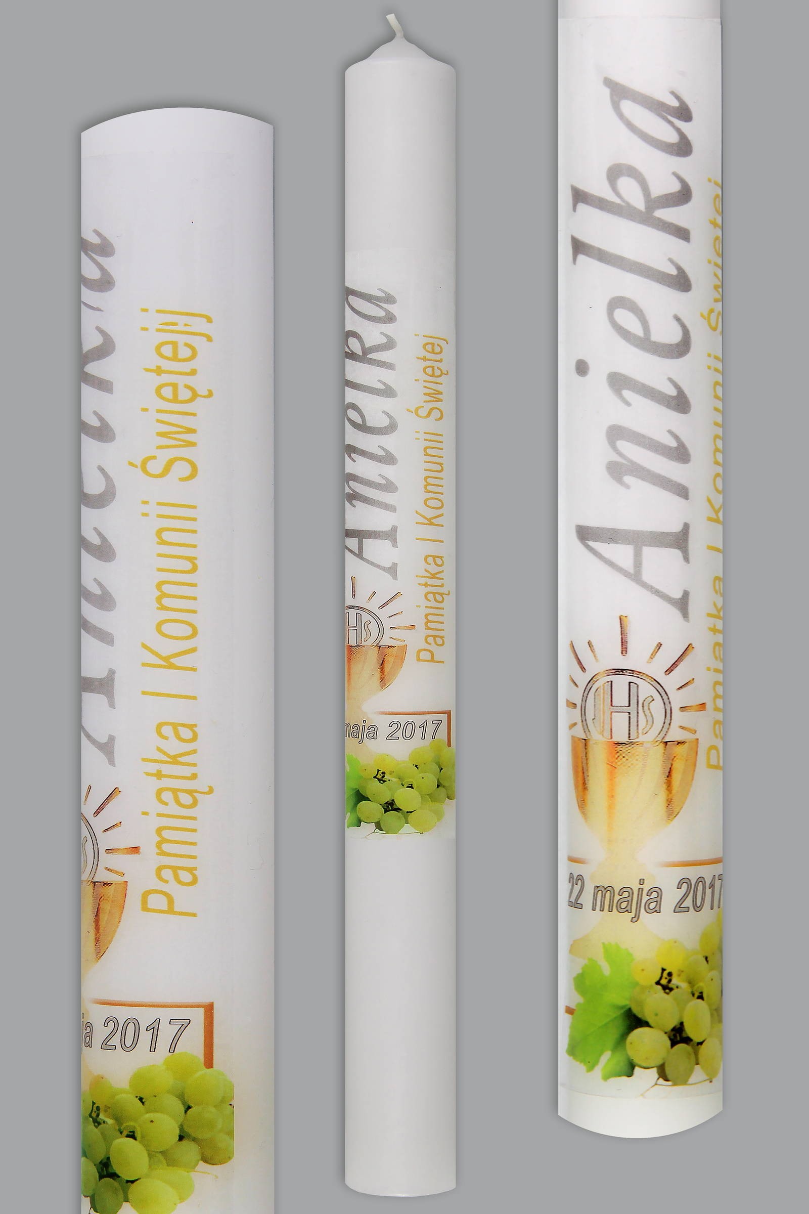 Świeca komunijna do personalizacji UK-SW-KN1d/dz - obraz 0