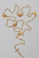 Różaniec komunijny - perełka złota UK-PZ - obraz 1