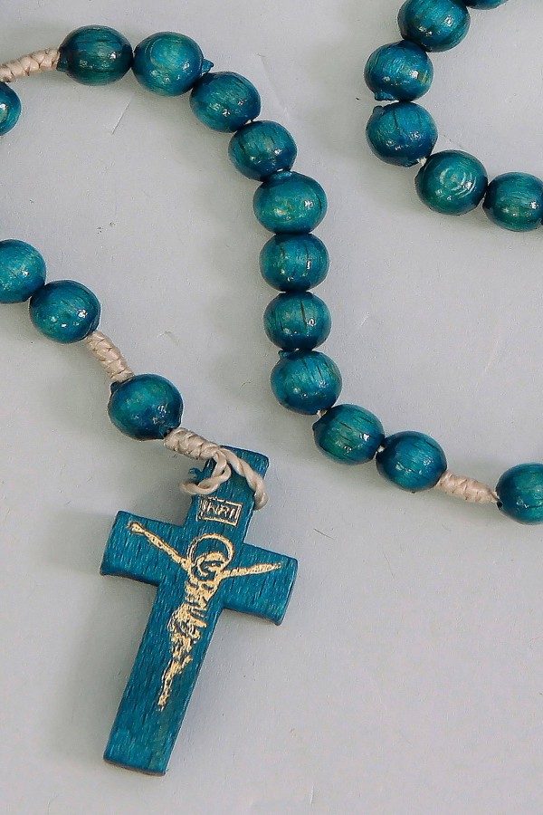 Różaniec komunijny - drewniany UK-DN2 - obraz 2