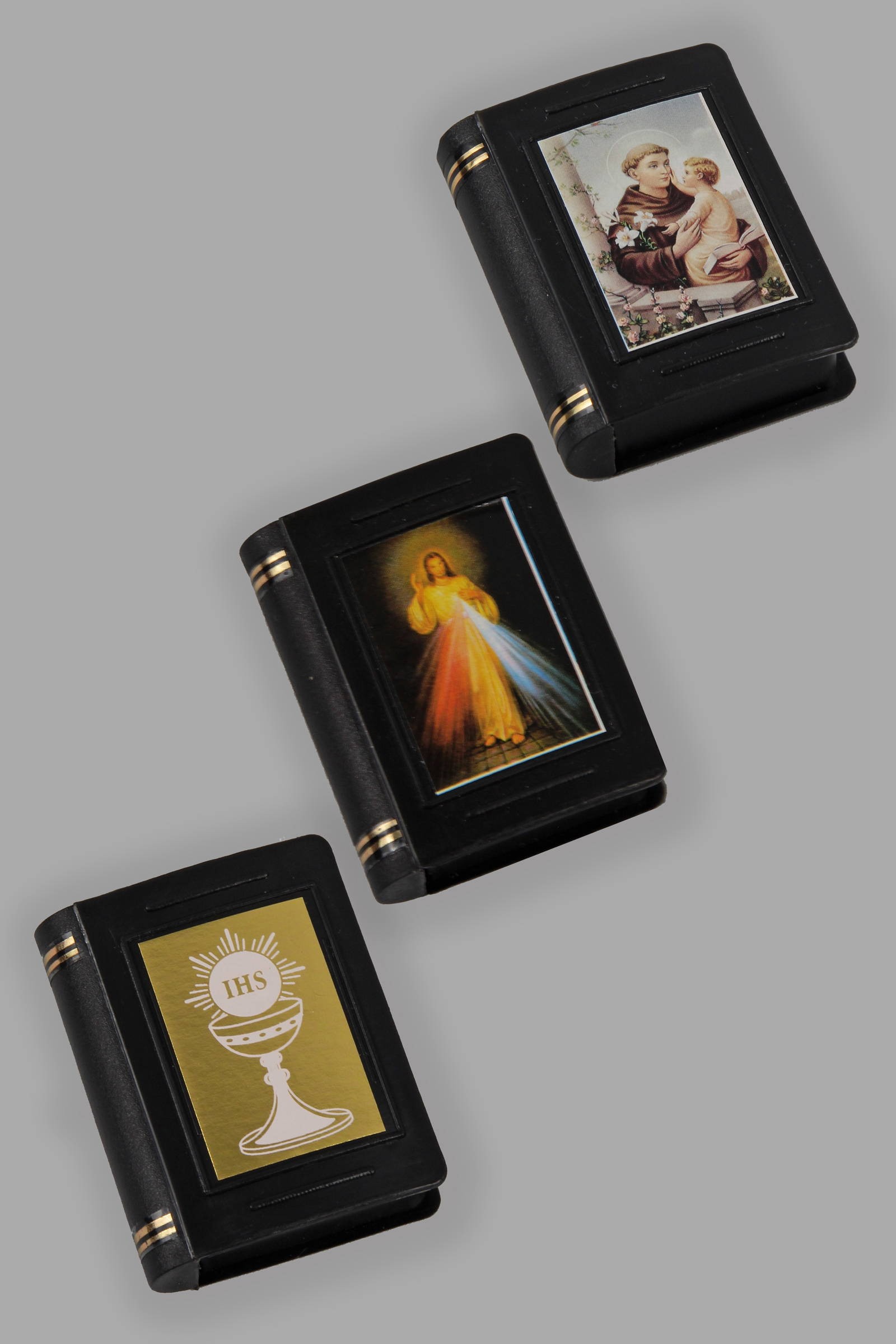 Pudełko komunijne na różaniec czarne UK-Pm/c - obraz 0