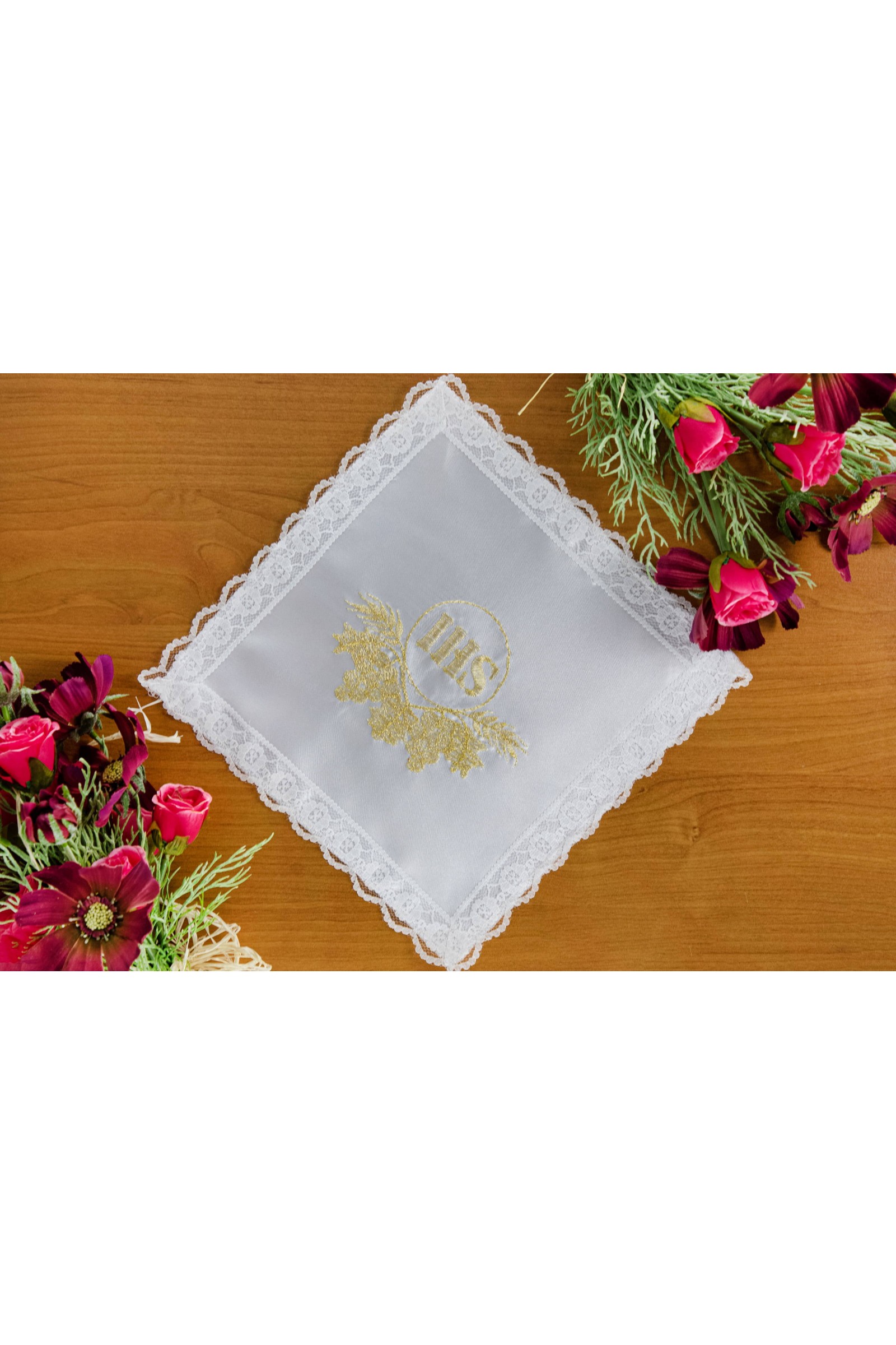 Chusteczka komunijna haftowana UK-CH8 - obraz 1