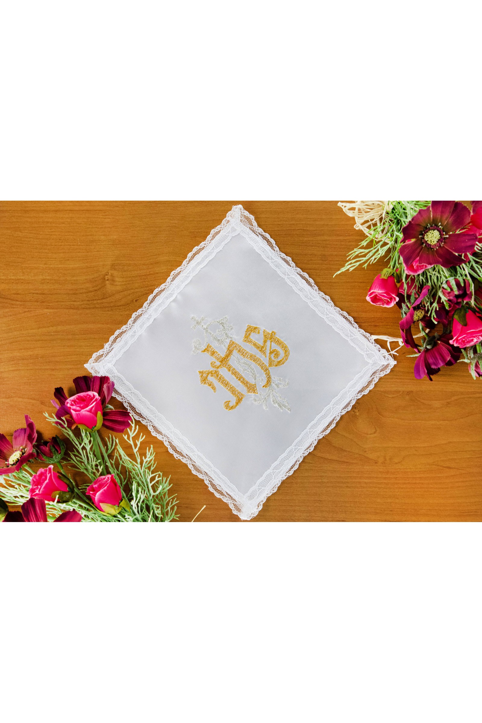 Chusteczka komunijna haftowana UK-CH9 - obraz 1