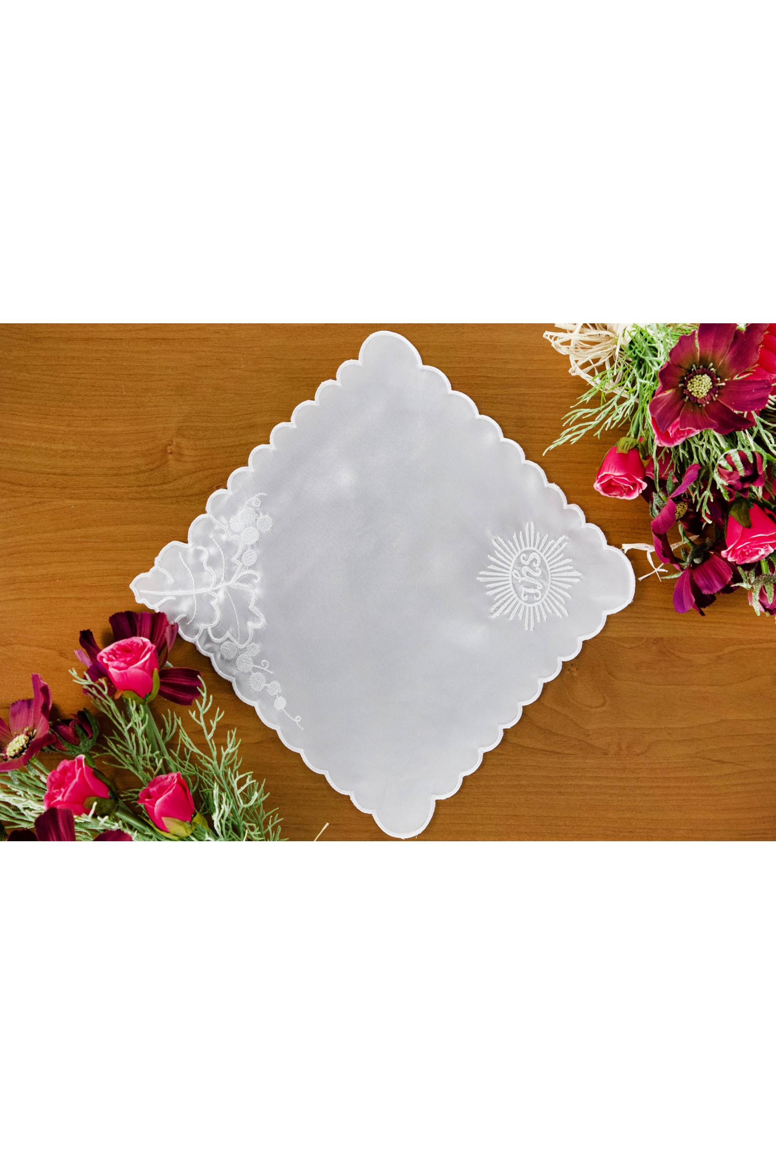 Chusteczka komunijna haftowana UK-CH7 - obraz 1