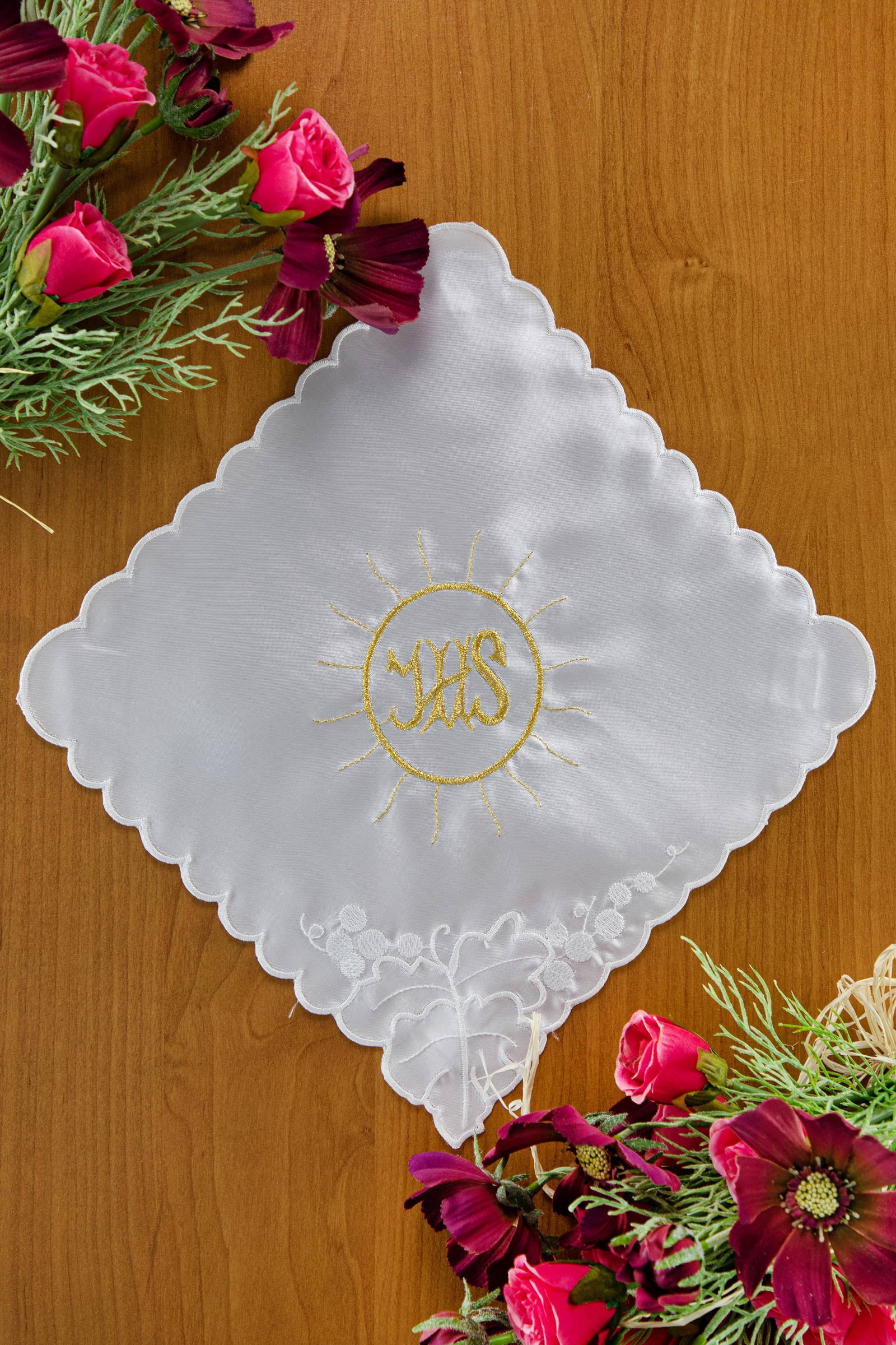 Chusteczka komunijna haftowana UK-CH5 - obraz 0