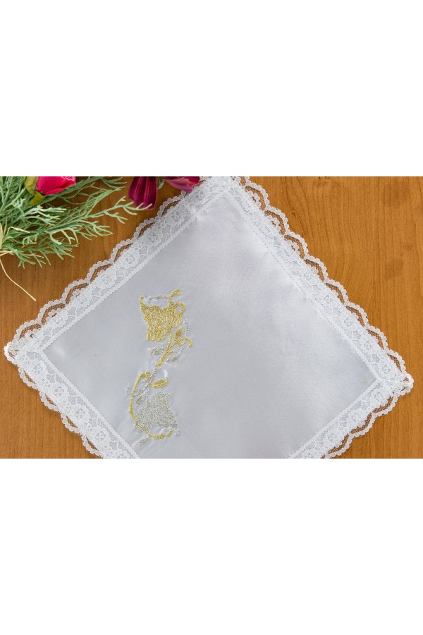 Chusteczka komunijna haftowana UK-CH10 - obraz 2