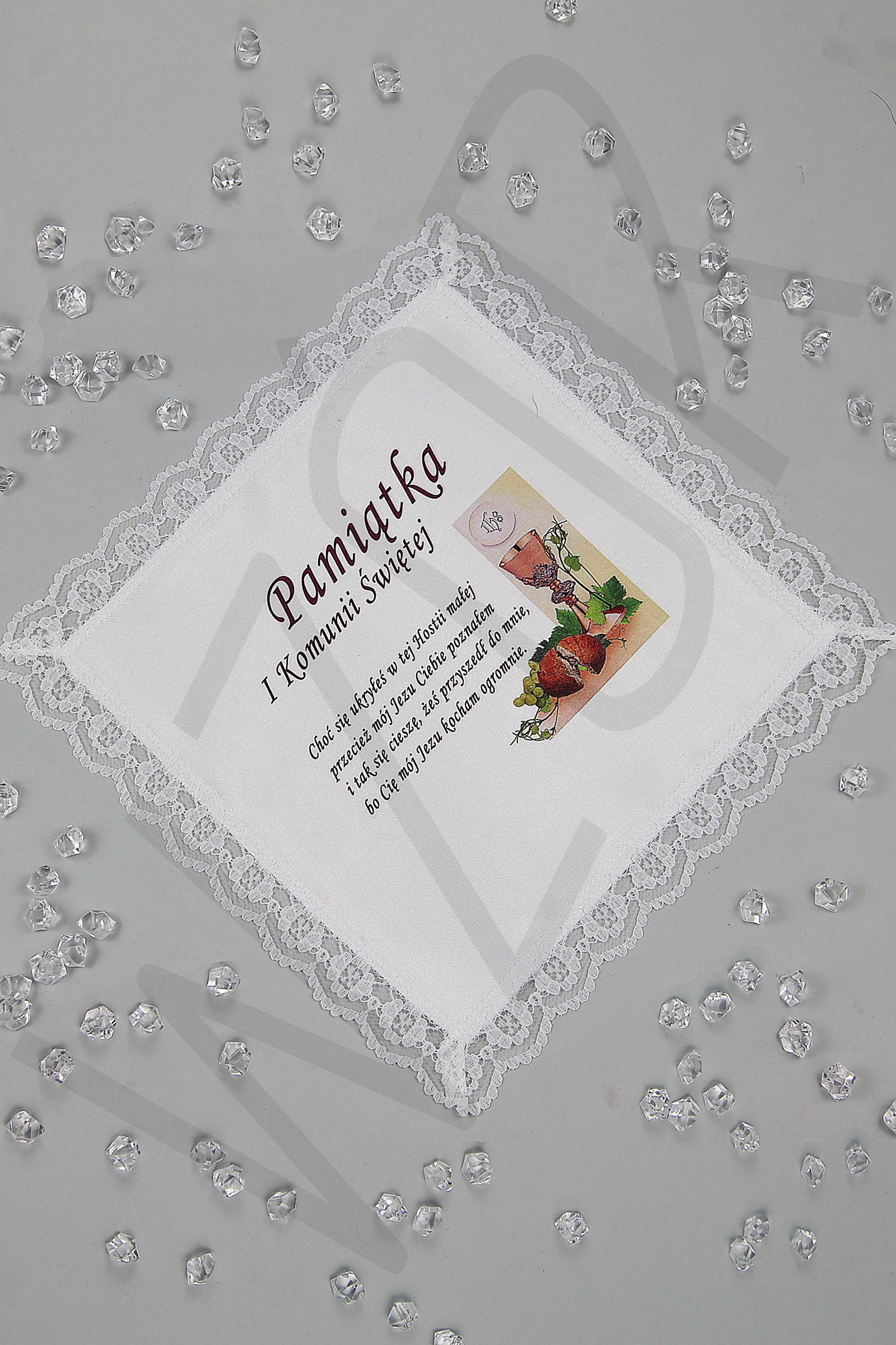 Chusteczka komunijna z grafiką UK-CHG 5 - obraz 1