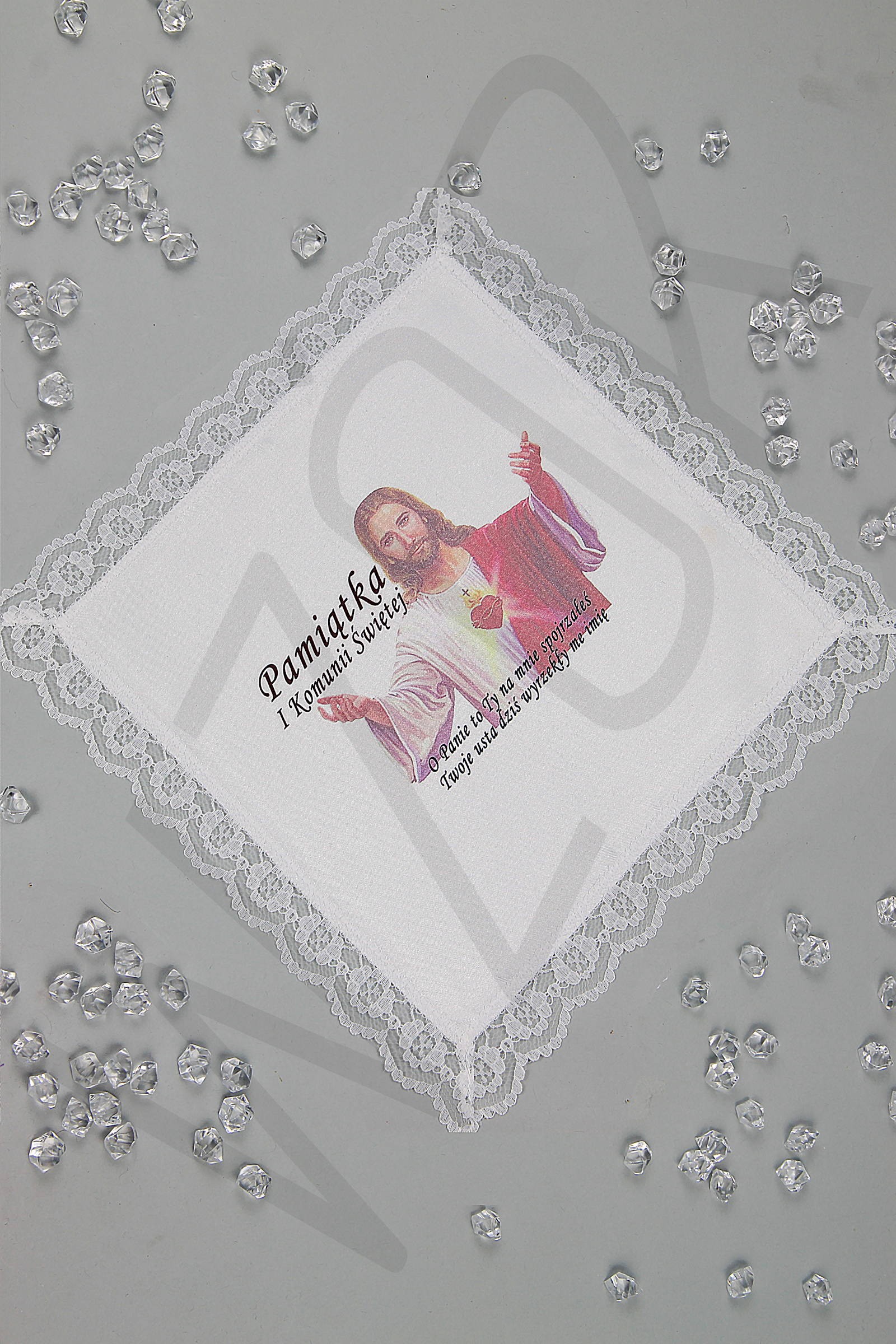 Chusteczka komunijna z grafiką UK-CHG 8 - obraz 1