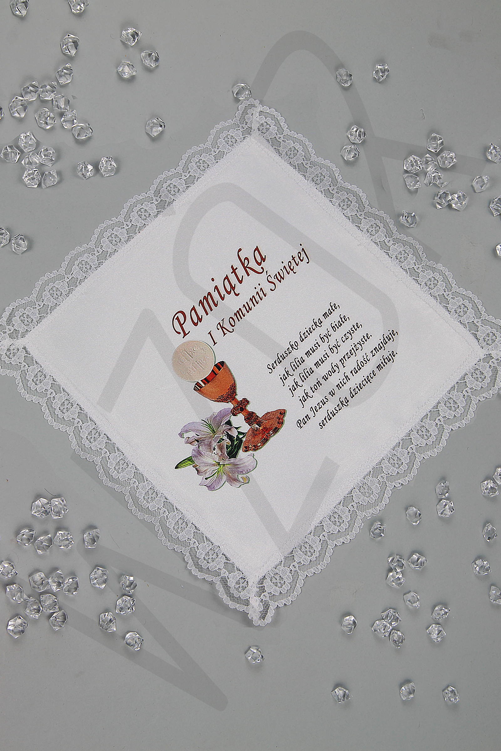Chusteczka komunijna z grafiką UK-CHG 6 - obraz 1