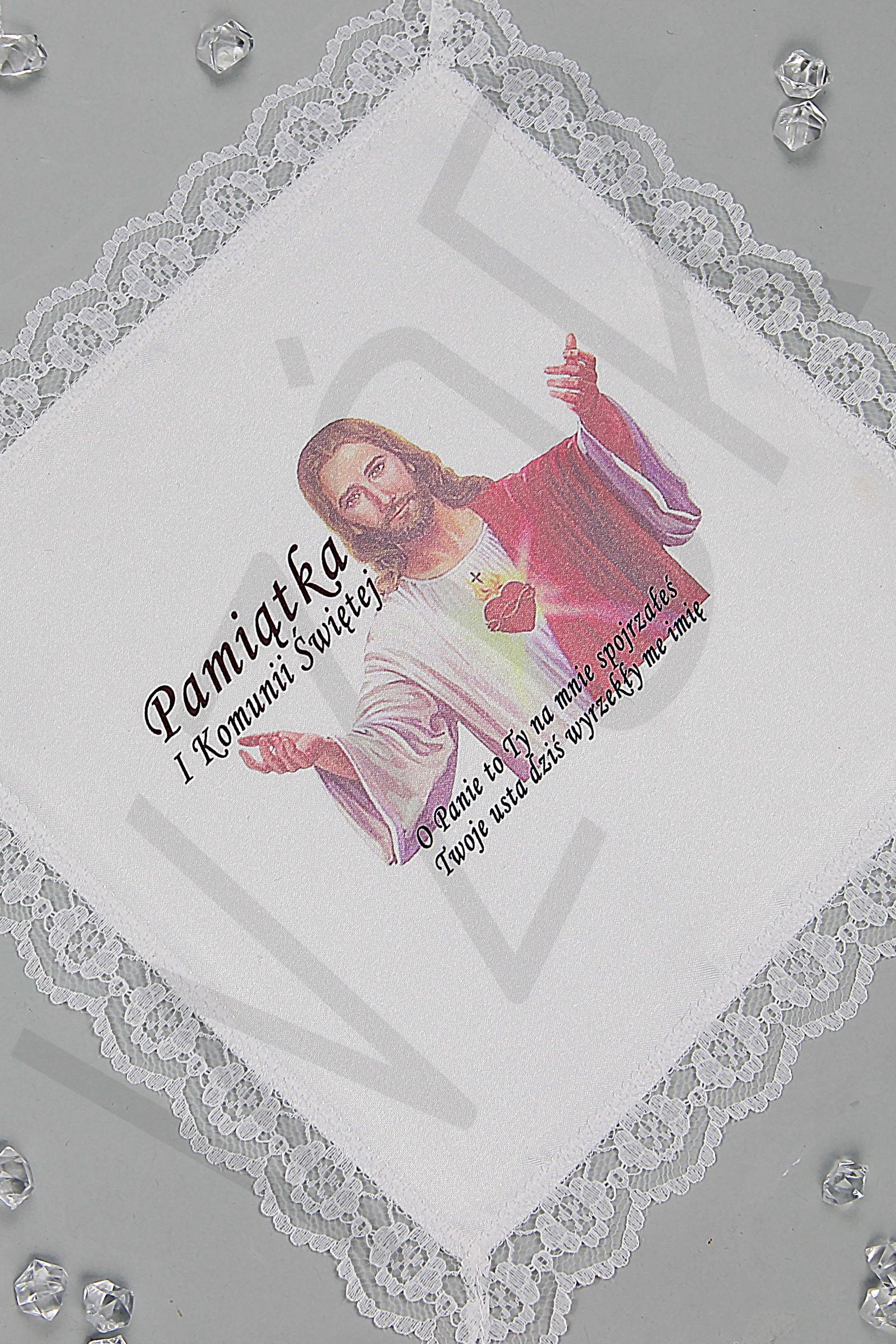 Chusteczka komunijna z grafiką UK-CHG 8 - obraz 0