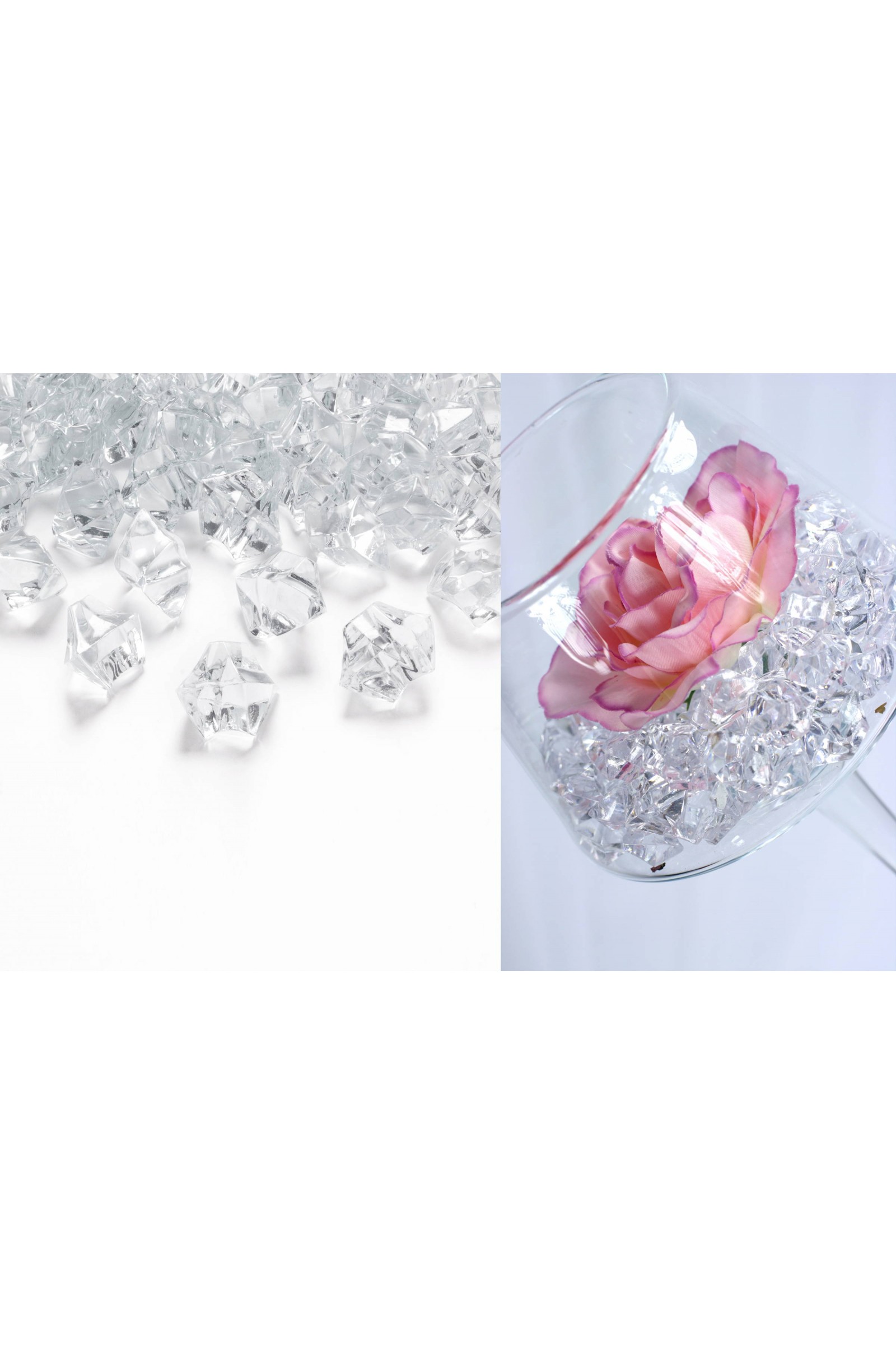Komunijne ozdoby stołu - kryształki diamentowe - obraz 1