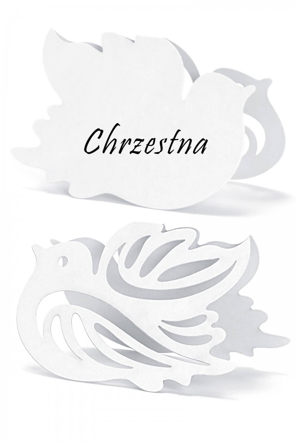 Winietki komunijne - gołąbek - obraz 1