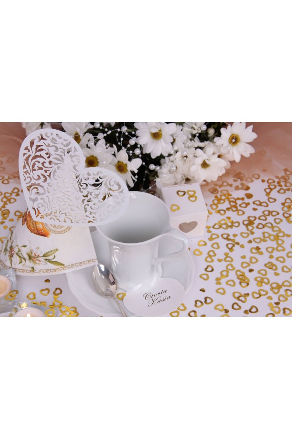 Winietki komunijne - duże Serce - obraz 3