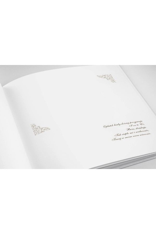 Księga gości biała - obraz 5