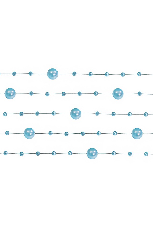 Niebieska perełka w girlandzie komunijnej - obraz 3