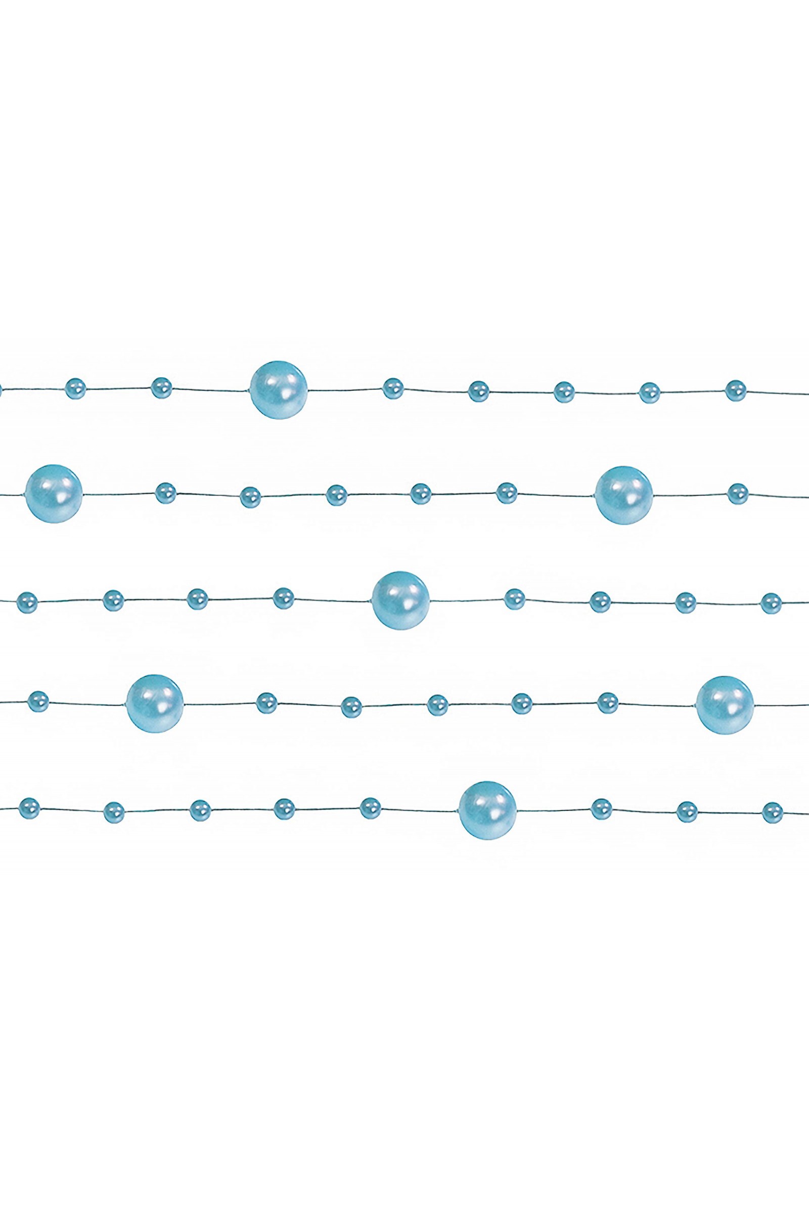 Niebieska perełka w girlandzie komunijnej - obraz 3