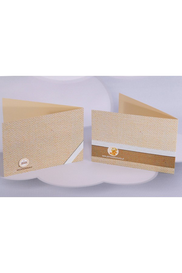 Personalizowane zaproszenia komunijne popularne - Płótno 2 (a,d) - obraz 2