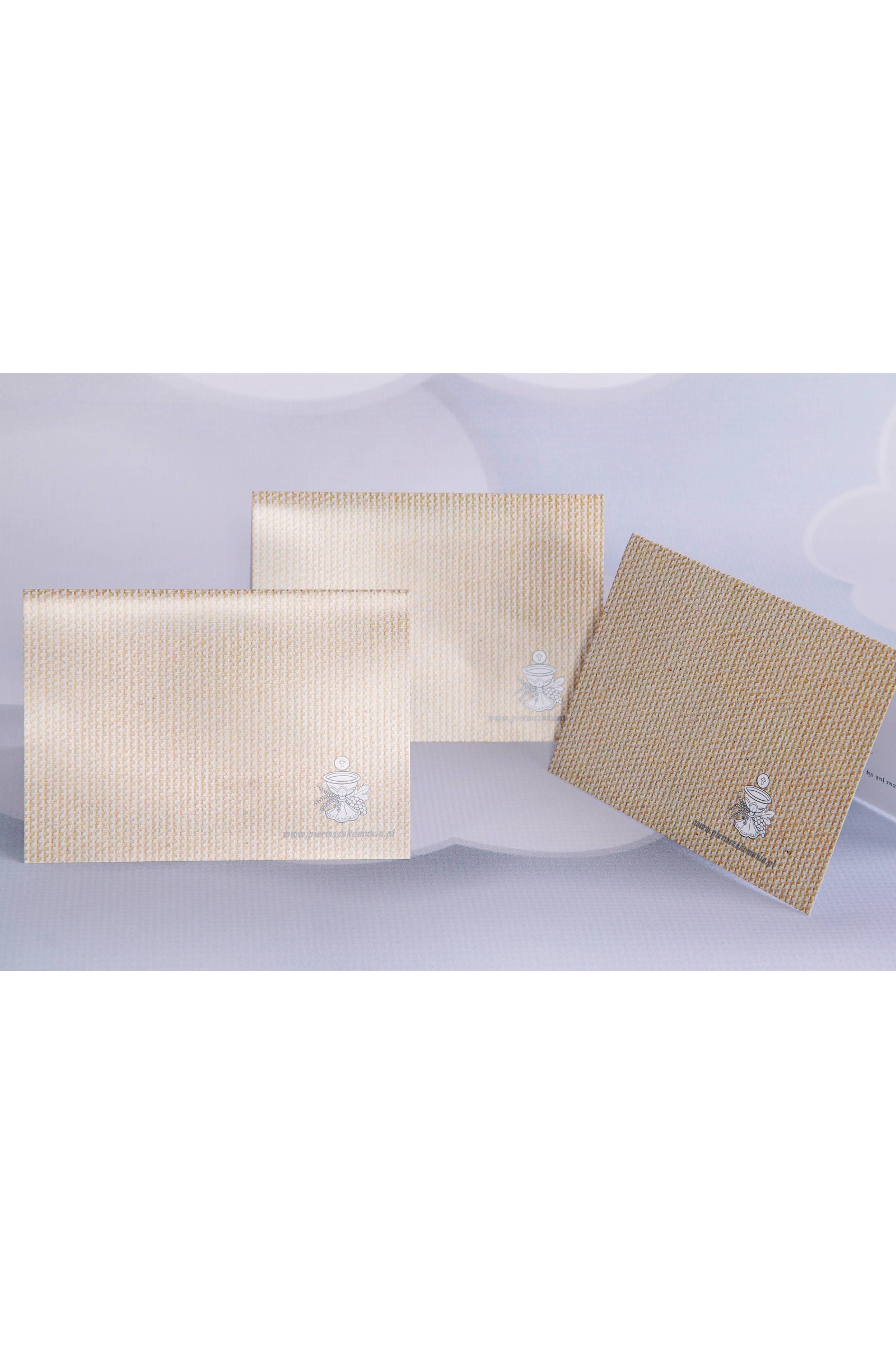 Personalizowane zaproszenia komunijne popularne - Płótno 4 (a,b,c) - obraz 2