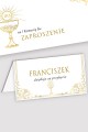 Personalizowane winietki komunijne - Royal Gold - obraz 0