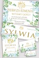 Personalizowany dekoracyjny zestaw komunijny - Wiosenne listki - obraz 0