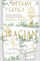 Personalizowany dekoracyjny zestaw komunijny - Słowik w gaju - obraz 0