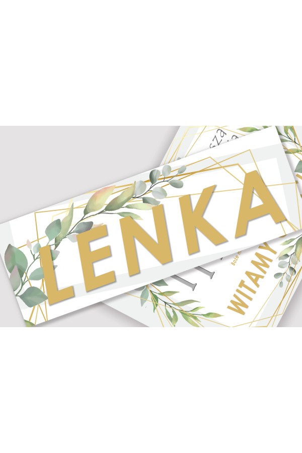 Personalizowany dekoracyjny zestaw komunijny - Zamglony poranek - obraz 2